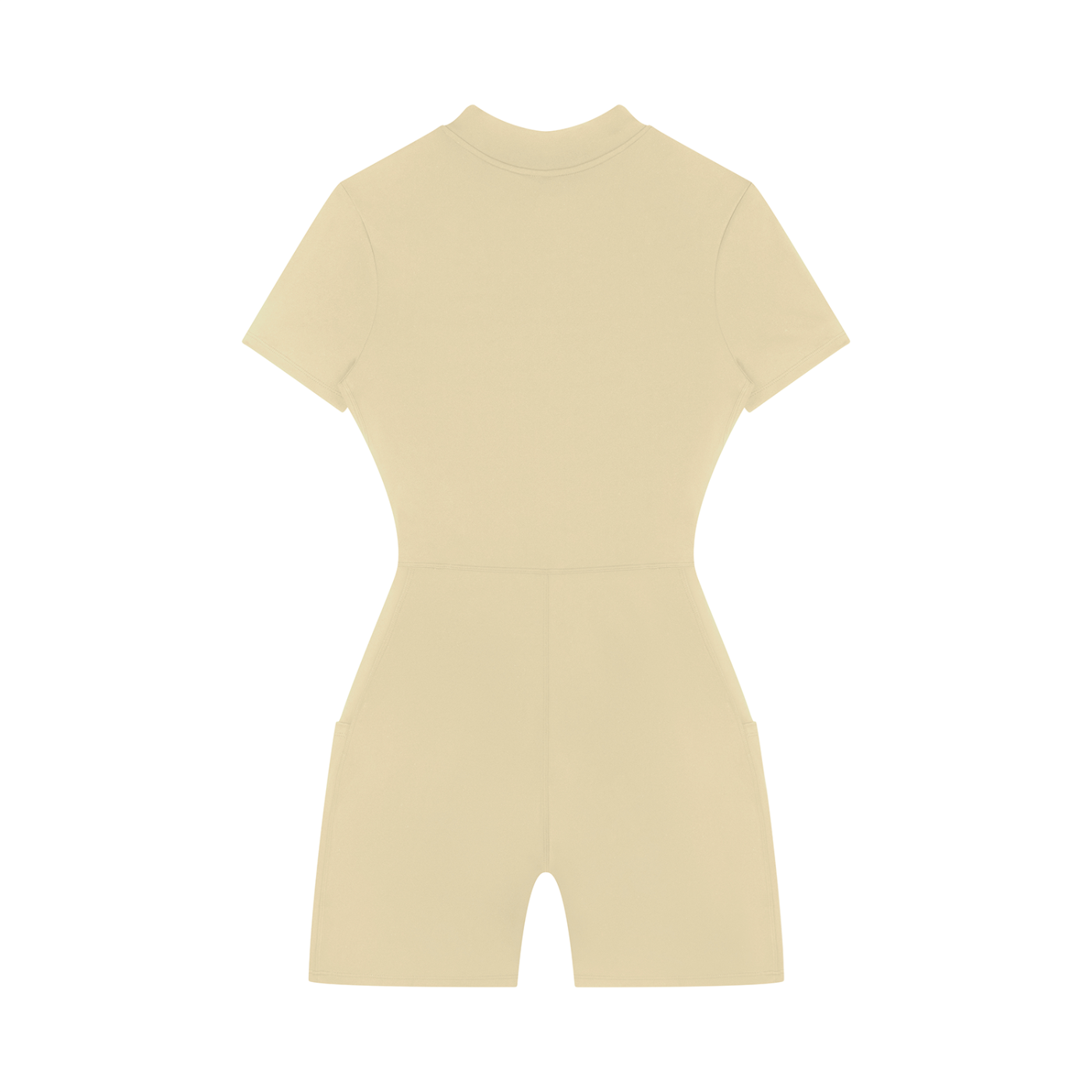 "Faith" Women's Quarter-Zip Short Sleeve Romper