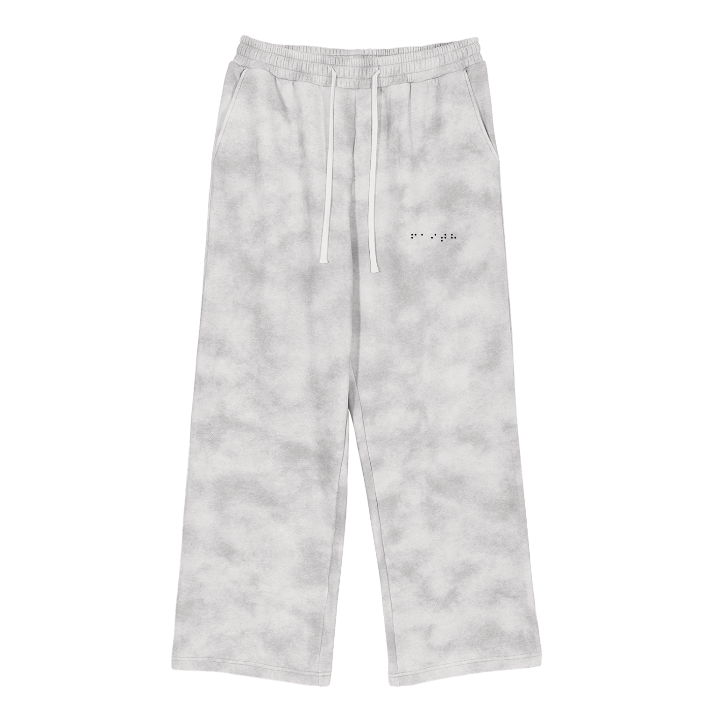 Dirty Washed "Faith" Fleece Sweatpants
